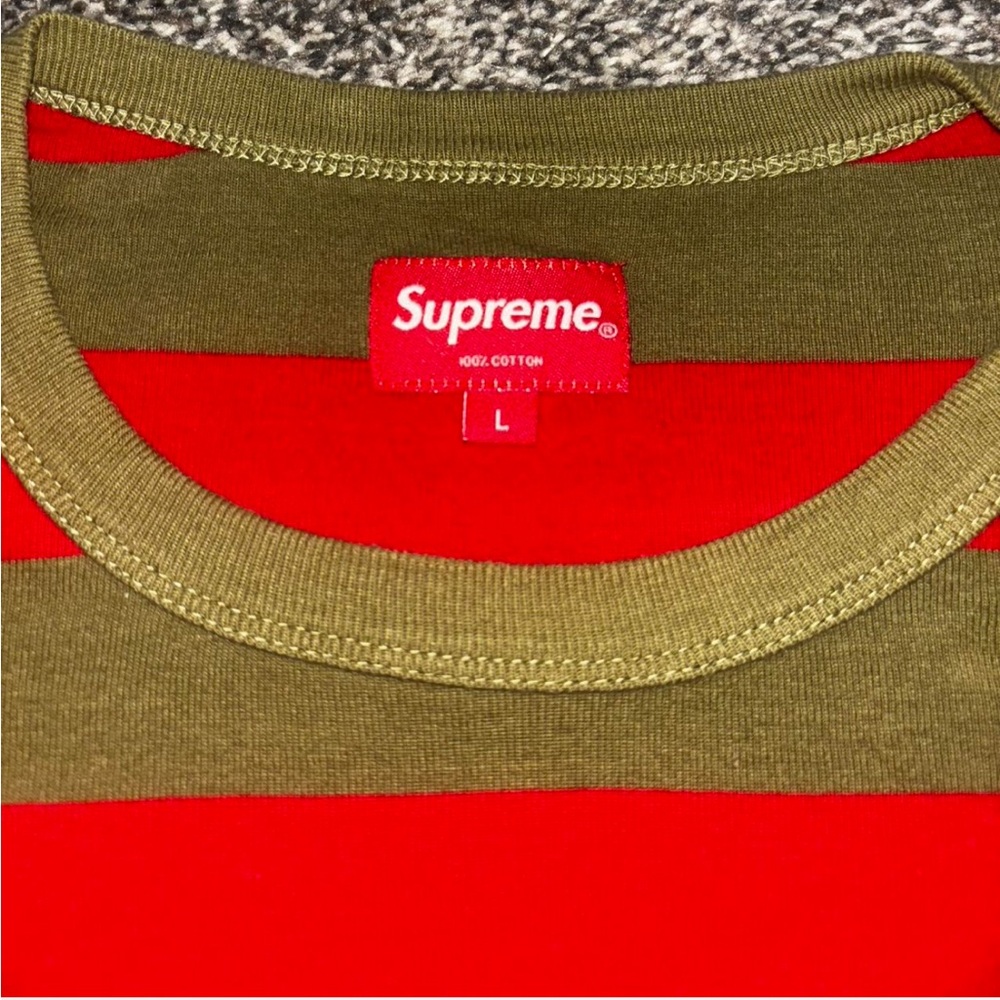 X SOLD X Supreme Freddy Krueger Striped Long sleeve - Picture 2 of 4